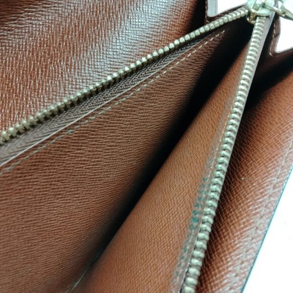 Louis Vuitton LV Long Wallet Brown Monogram 250-081925 - Picture 6 of 9